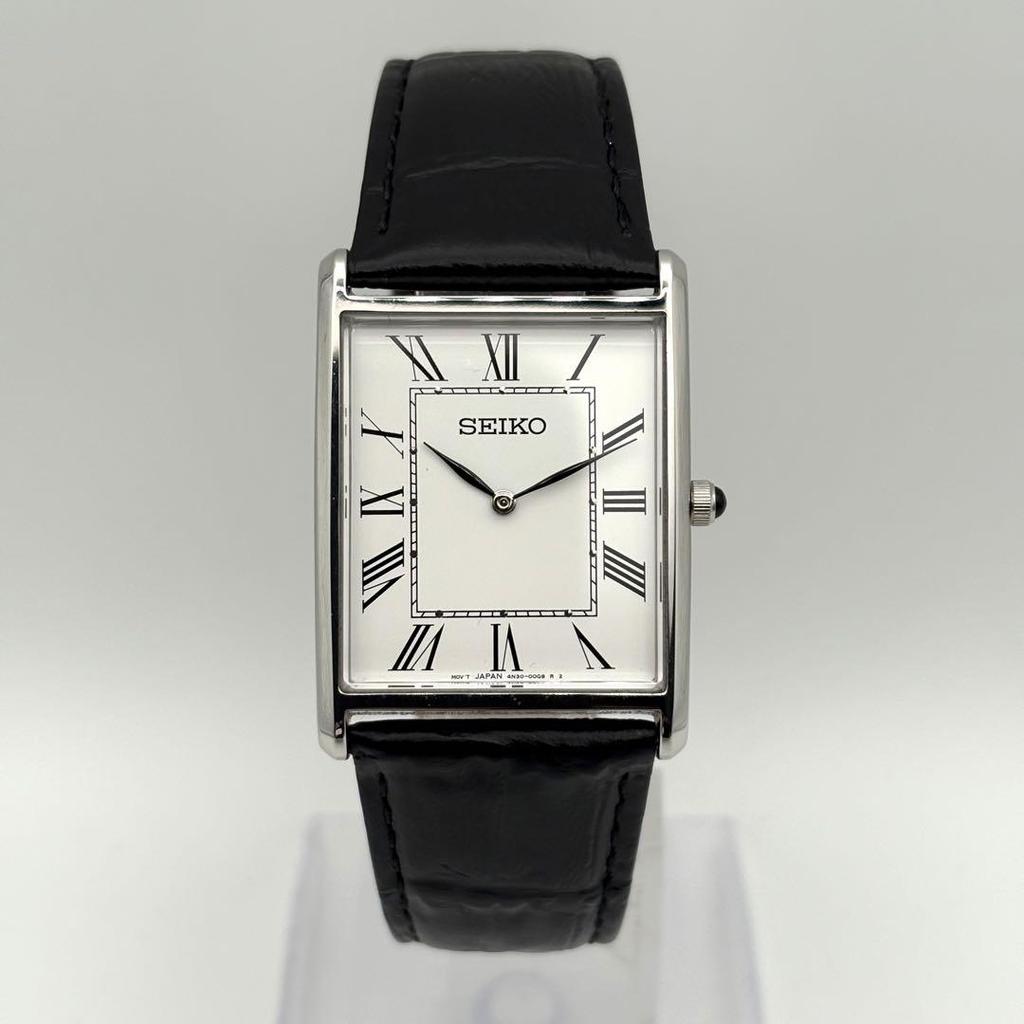 [USED] SEIKO X HIROB Roman Quartz Watch with Box, Unisex