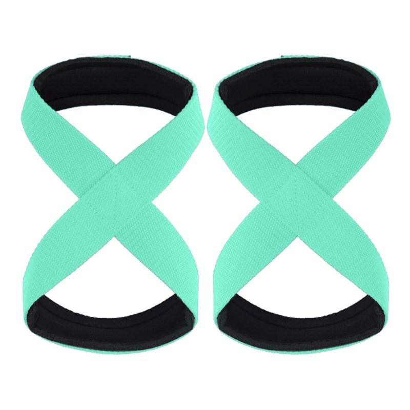 Figure 8 Weight Lifting Wrist Strap Strong Weightlifting Wrist Strap Heavy Duty Support Strap for Deadlifting