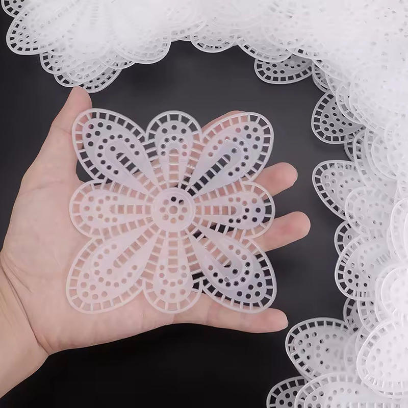 10 шт. Пластиковые сетки-листья с бабочками и цветами, Крючок для вязания, Ювелирные изделия, Сделай сам, Ручная работа, Плетение, Накладки, Аксессуары для сумки, Материалы для рукоделия
