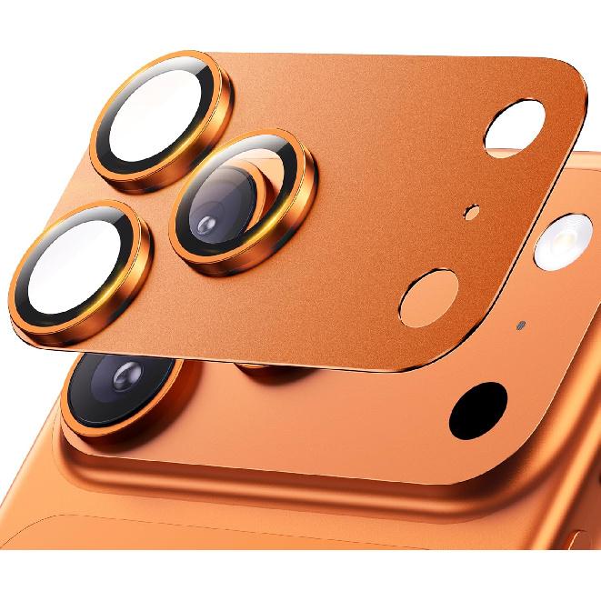 Metal Glass Camera Lens Protector for IPhone 17 Pro 17 ProMax IPones Lens Cover Accessories 9H+Tempered Full Cover Case Friendl 4