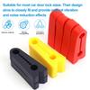 Car Door Lock Shock Absorption Pad Anti Rattle Noise Reduction Buffer Cushion Cover Door Lock Striker Protection Clip for Auto