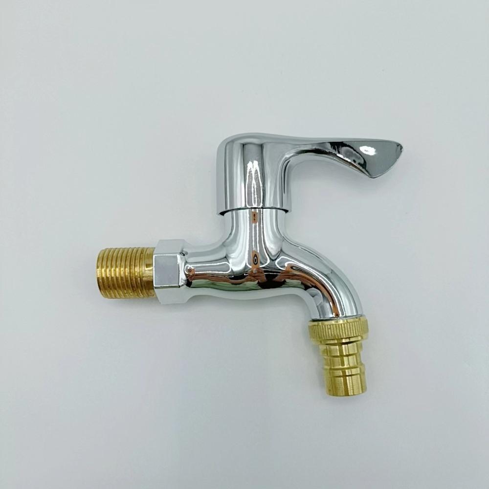 Смесители для мойки 1/2" наружная резьба настенный садовый балкон водопроводный кран пластиковый шланг для воды быстроразъемный однорычажный кран с охлаждением