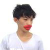 Props Jokes Sausage Red Lips Thick Big Mouth Halloween Funny Horror Latex Mask