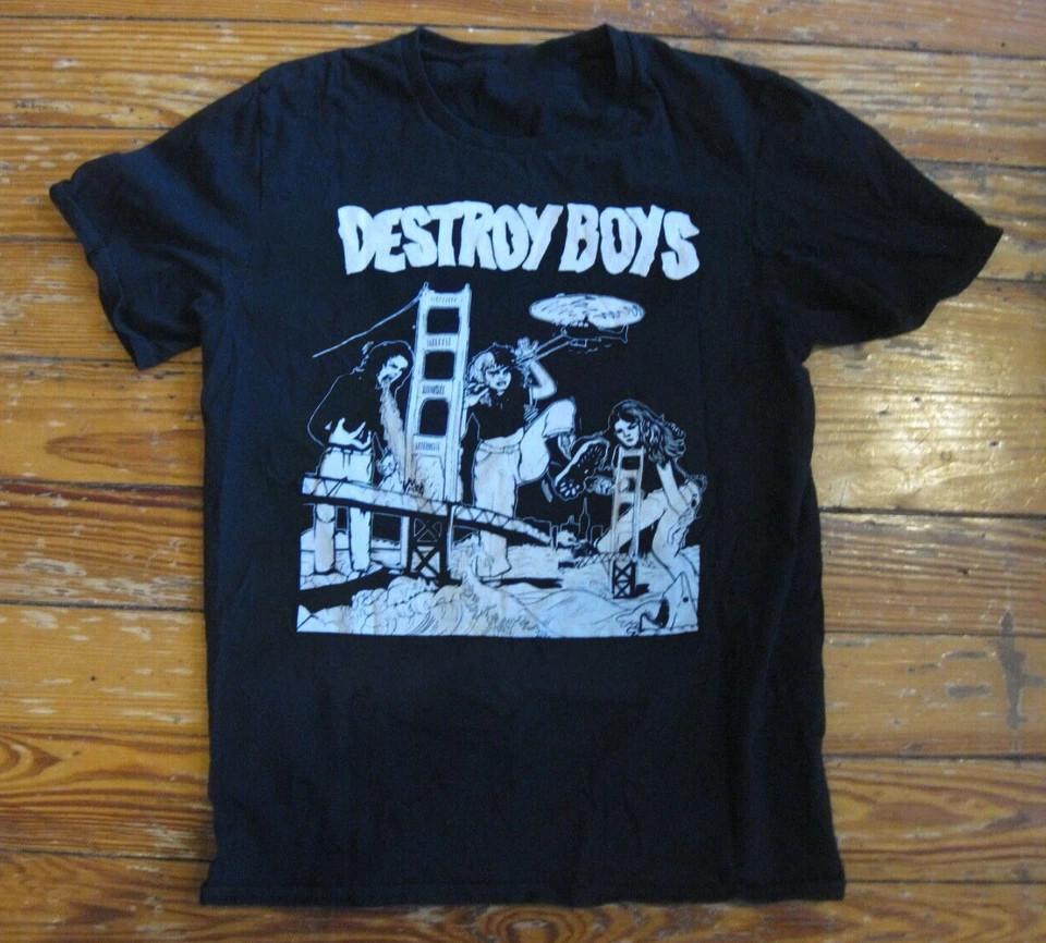 Vintage Destroy Boy Band Tshirt Size S to 5XL NZL173 Unisex T-Shirt
