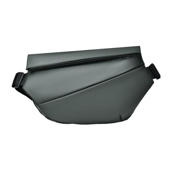 Men Crossbody Bag with Cup Holder Waterproof Chest Bag Magnetic Buckle Sling Bag Shoulder Bag for Commuting Street Travel