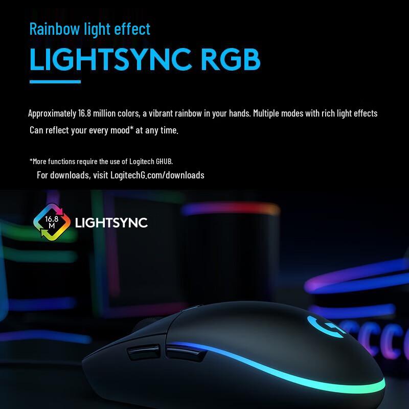 Проводная игровая мышь Logitech G102