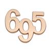 3D Metal 595 695 Tunismo Esseesse Competizione Badge Logo Car Rear Trunk Emblem Decal Stickers for Abarth