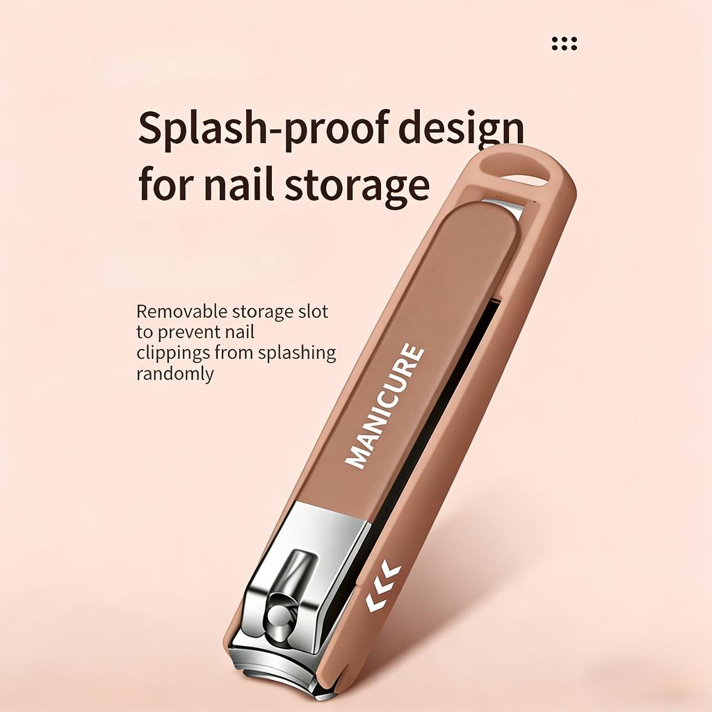 Xiaomi Large Nail Clippers Anti-Splash Design Toenails Clipper Stainless Steel Blade, Comfortable Grip And Easy Cutting