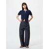 Uniqlo Японские трикотажные брюки Barrel Leg