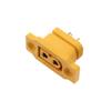 DIY RC Model XT60E-F Female Plug Power Fixed Brass Gold Plated Male Connector