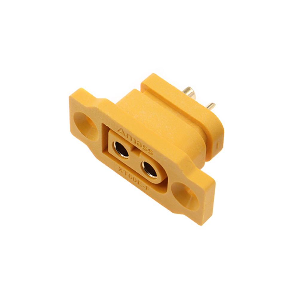 DIY RC Model XT60E-F Female Plug Power Fixed Brass Gold Plated Male Connector