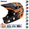 Шлем Seeker Mtb для горного велосипеда Легкий Дышащий Скоростной Full Face для Даунхилла Наружный для Взрослых Мужчин и Женщин Велосипедные Шлемы
