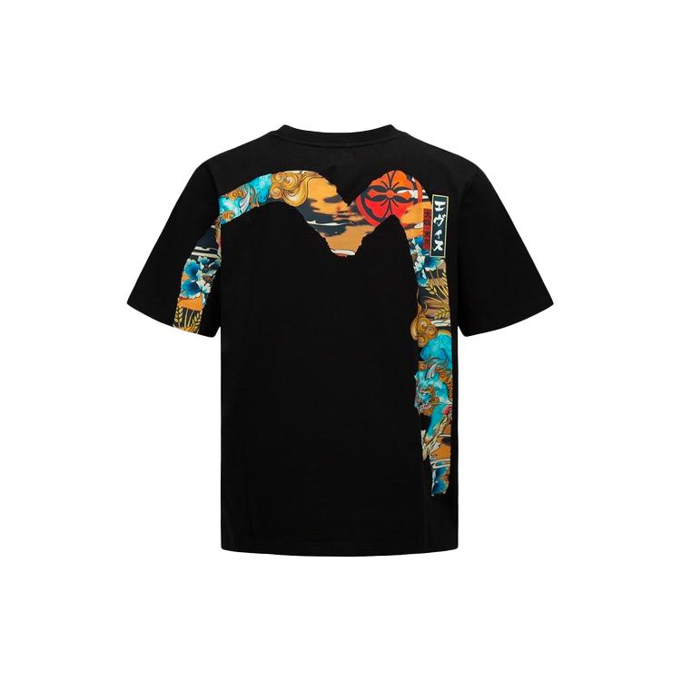 EVISU T-Shirts Men's Crew Neck Moderate Straight Fit 2ESHTM2TS507XXCT