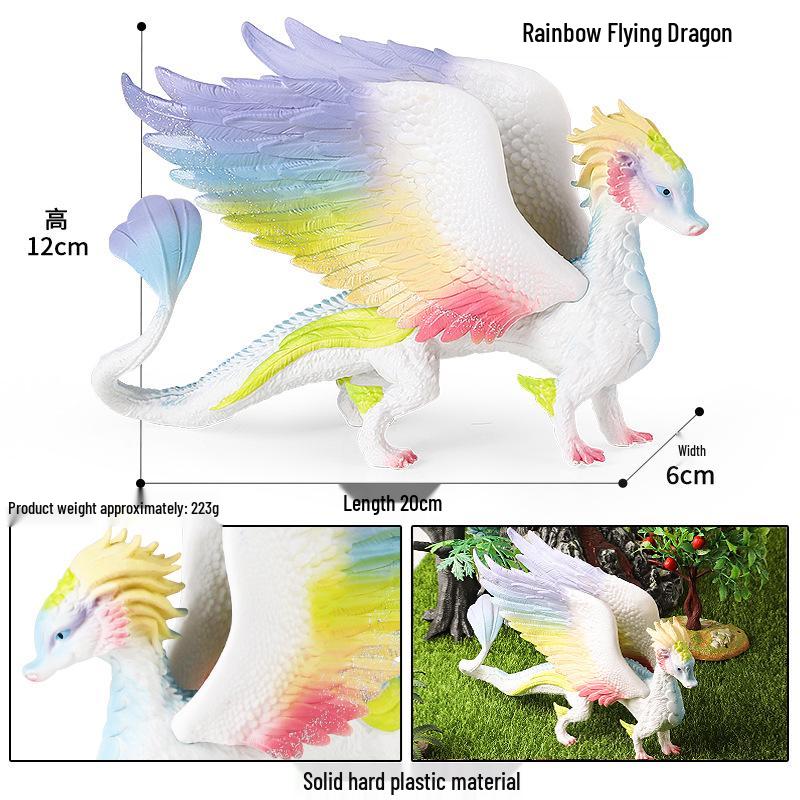 Cross-border Mythical Unicorn Pegasus Toy Model for Kids