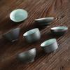 Black Pottery Ceramic Tea Cup Kung Fu Tea Set Small Tea Bowl