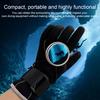 Diving Hand Mirror Portable Diving Rearview Mirror Adjustable Round Convex Diver Observe Mirror Diving Equipment for Cave Dive Drifting