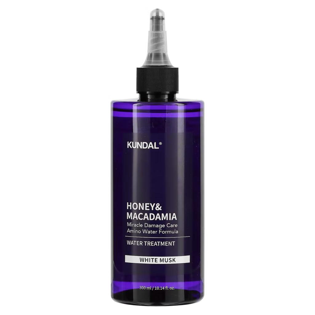 Маска-кондиционер для волос с медом и маслом макадамии Honey & Macadamia Miracle Damage Care Water Treatment White Musk Kundal 300 мл