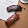 Hanging Neck Glasses Storage Bag Leather Soft Glasses Case Sunglasses Case  Eyeglasses Accessories