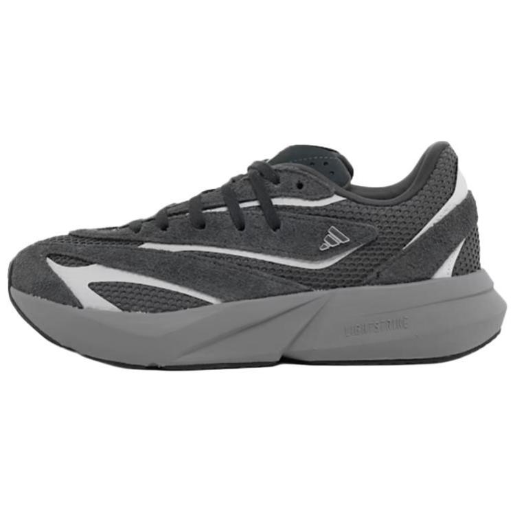 adidas LIGHTBLAZE Противоскользящие Износостойкие Низкие Повседневные Кроссовки Женские Серые Кроссовки JQ9974