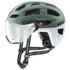 Uvex Bicycle Helmet with Photochromic LED Light CE Made In Finale Visor V Cm Visor, Included, Certified, Germany, / 52-57