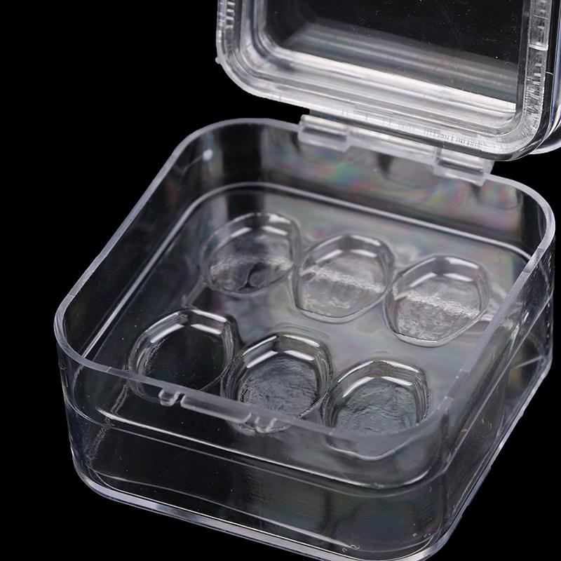 6/16Grids Стоматологическая коробка для хранения зубов с пленочной мембраной Коробка для зубных протезов и моляров