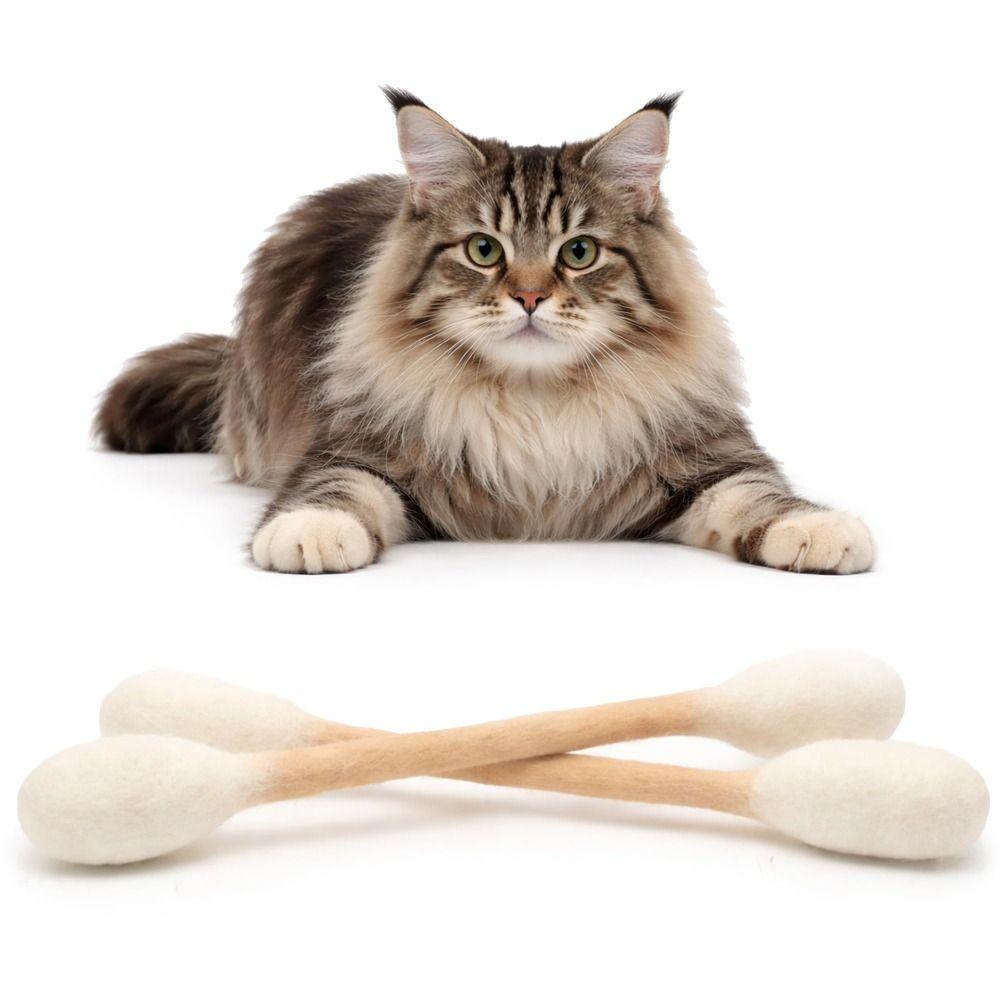 6PCS Felt Giant Swabs Cat Toy Soft Interactive Kick Stick Creative Kitten Toy Cat Lovers