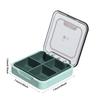 Travel Pill Box Portable Medicine Container Daily Pill Storage Case Small Sealing Medicine Organizer with Compartment Convenient