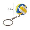 Volleyball Baseball Fun Keychains Car Pendant Key Ring Bag Pendant Ball KeyChain Key Holder