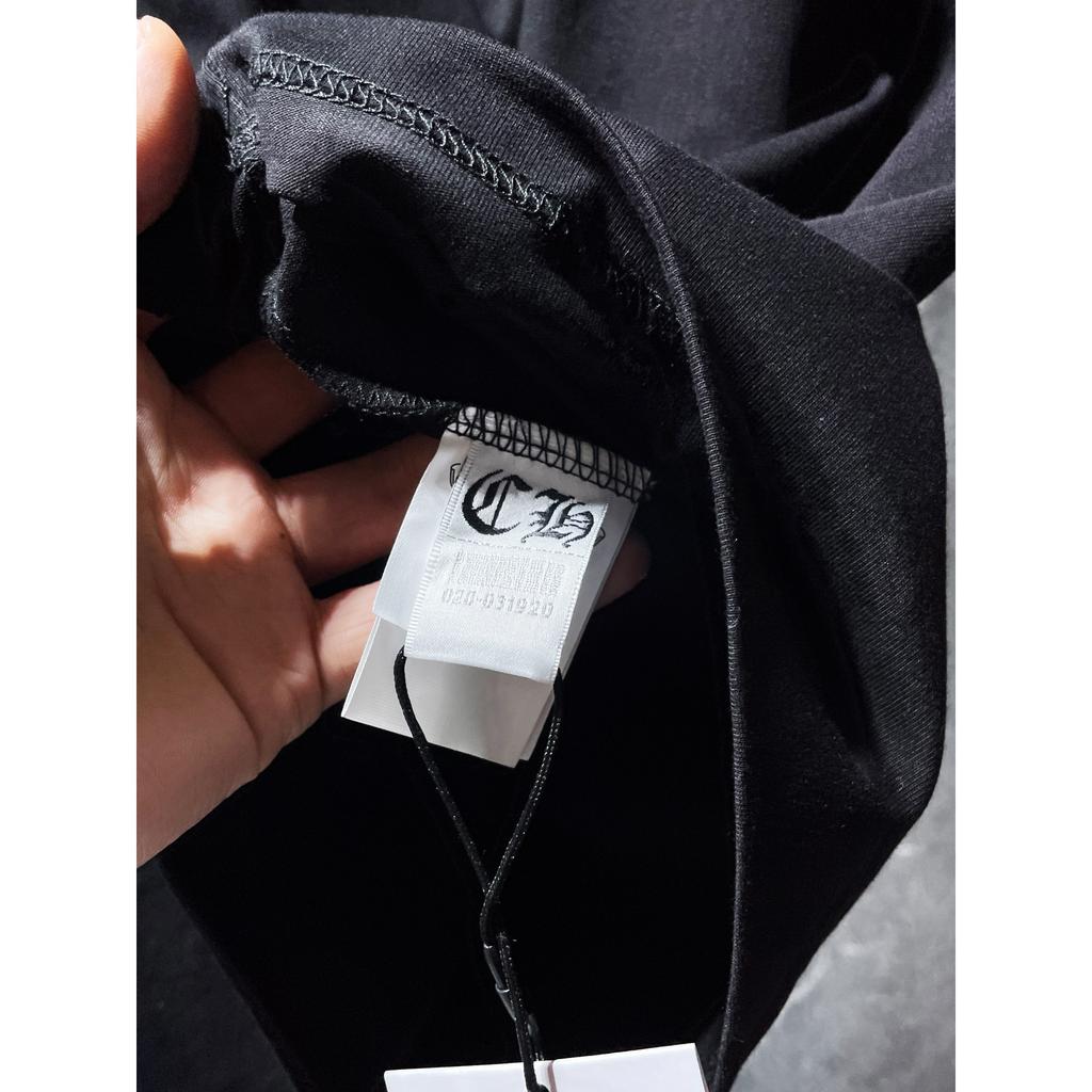 8560 CHROME HEARTS Лето 2026 Новая Высококачественная Хлопковая Круглый Вырез Свободная Большого Размера Мужская и Женская Футболка Футболка для Пары