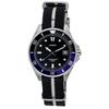 Standard Analog Fabric Strap Black Dial Quartz MDV-10C-1A2 Mens Watch
