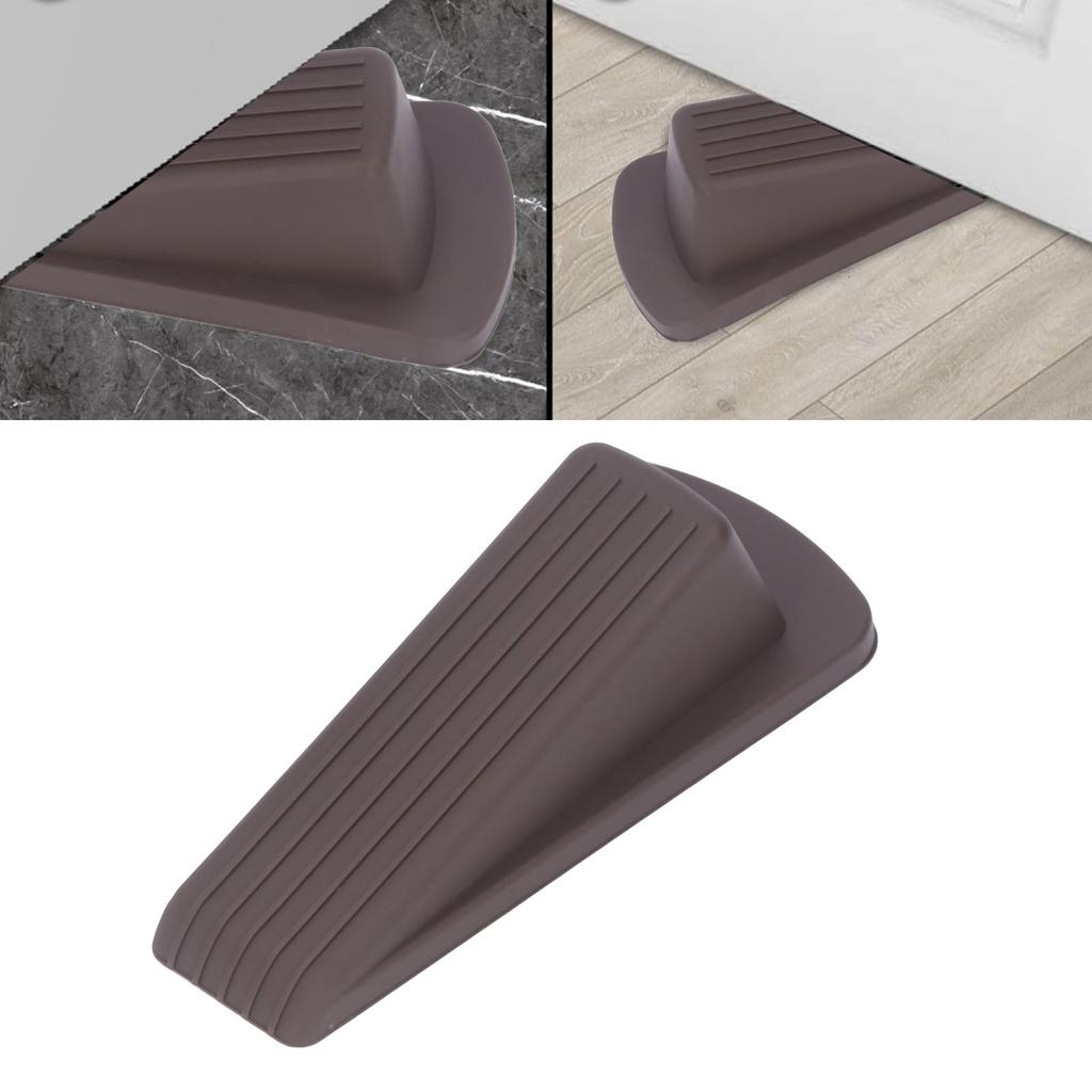 10 шт. коричневый дверной стопор набор удобный практичный прочный не деформирующийся дверной стопор клин комплект для дома