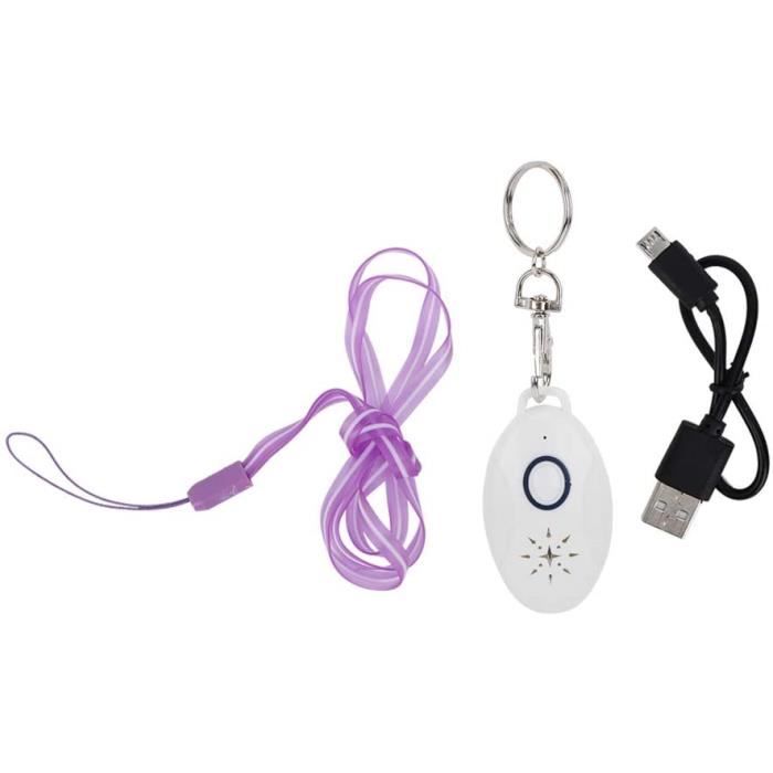 TANKE Répulsif d'insectes de Souris de Tueur de Moustique ultrasonique portatif USB chargeant Le dissipateur de ravageur Blanc209
