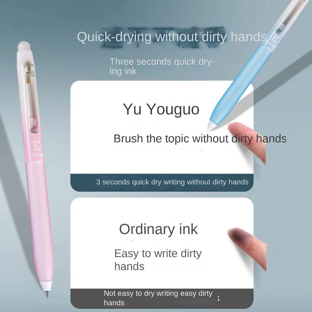 Полностью игольчатая ручка-пресс Стираемая ручка Школьные офисные канцелярские товары Термочувствительная стираемая ручка