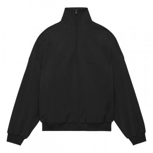 Adidas Mens Performance Half Zip Oversized Sweatshirt