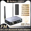 M9/M9Pro Bluetooth аудио приемник передатчик DSP беспроводной адаптер NFC/AUX/RCA/USB U-диск/TF/6.5 микрофон караоке/коаксиальный/FM радио