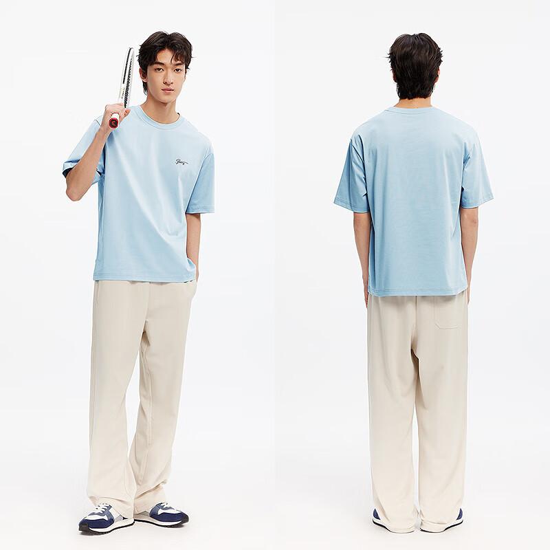 Semir Short-Sleeve T-Shirt for Men, Suoluna Cool-Feeling Antibacterial Moisture-Absorbing Quick-Drying Heat-Resistant Summer Printed Top 109925100102