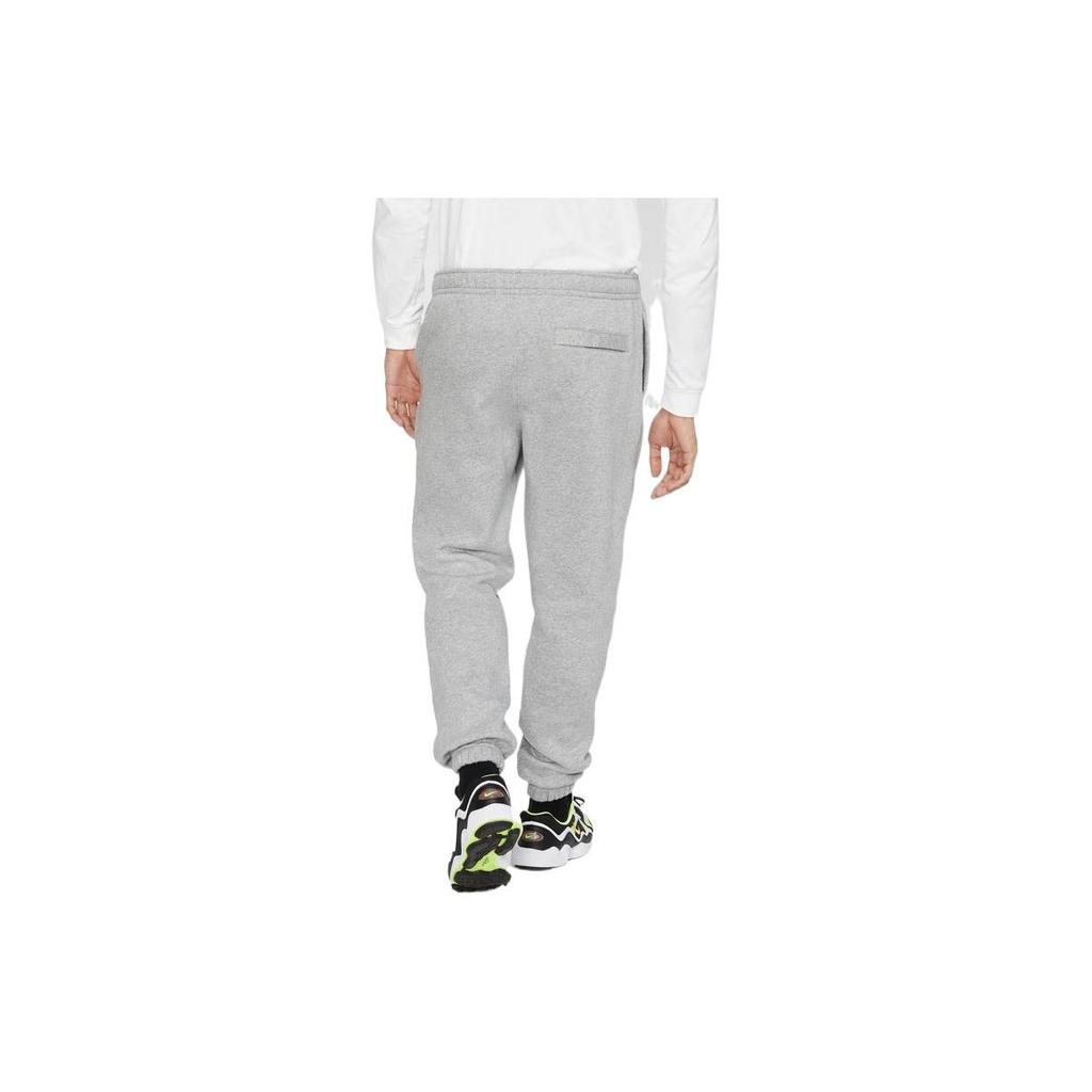 Nike Однотонные спортивные спортивные штаны на шнурке, мужские штаны, серые BV2738-063