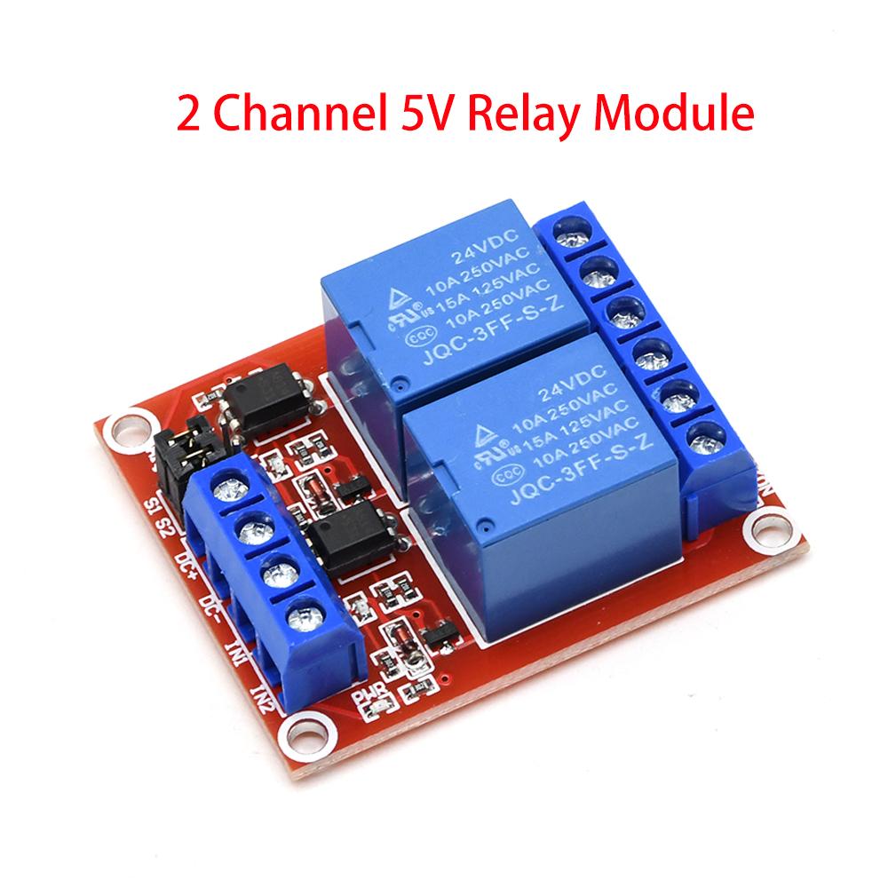 5V 9V 12V 24V 1 2 4-канальная релейная модуль-плата-шилд для Arduino с поддержкой оптопары Высокий и низкий уровень триггера реле 5