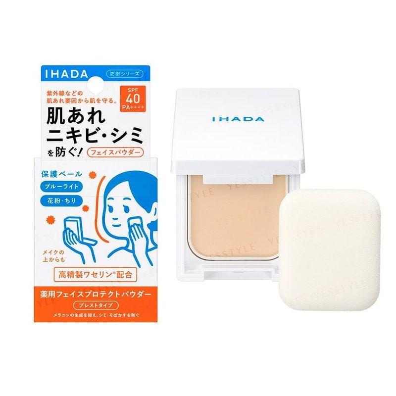 Shiseido IHADA Защитная пудра для лица SPF 40 PA++++