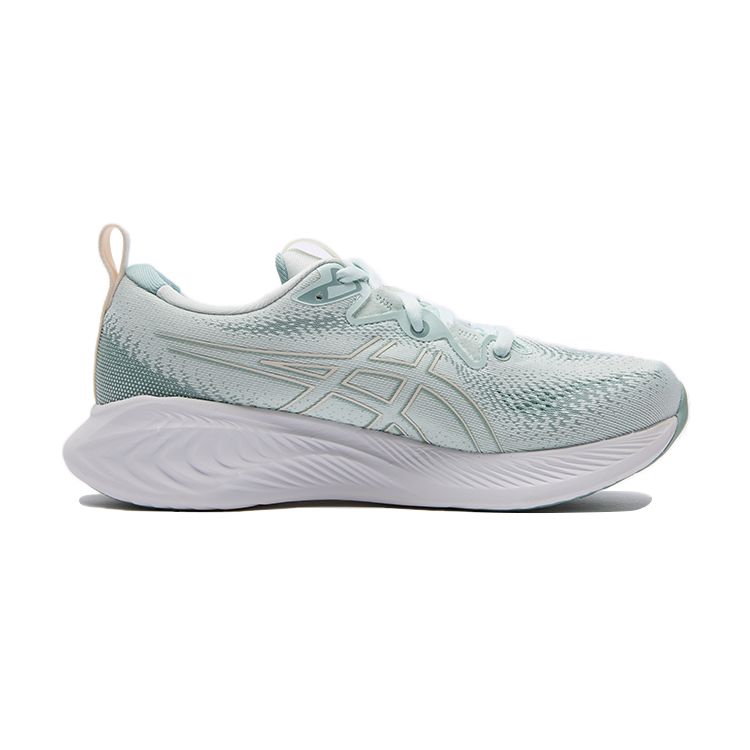 Asics Женские кроссовки для бега Gel-Cumulus 25 вязаные низкие кроссовки светло-серые зеленые 1012B441-301
