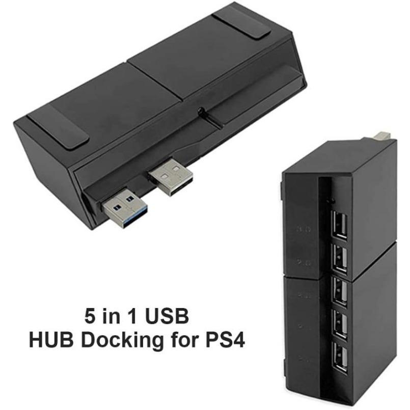 USB HUB Splitter USB 2.0 3.0 Converter 2 USB To 5 Switch USB Extender for Sony Play Stations 4 PS4