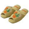Hokomomola Senko Flamenco Approximately 47141 Slippers, 22-24cm, Green,