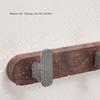 Light Luxury Solid Wood Wall Hanging, Living Room, Bedroom, Bag, Coat, Towel Hooks, No Punch