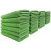 AguaMirai Standard Microfiber Car Wash Cloth with Edgeless Finish Product 5049 (40x40cm, Green, 24-Pack) [ES-ST44G24-B] - Code