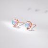 925 Sterling Silver Moonstone Earrings for Women - High-End, Niche Summer 2022 Design