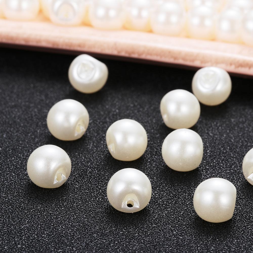 Round DIY Garment Decorative Sewing Clothing Dress Accessories Scrapbooking Pearl Buttons
