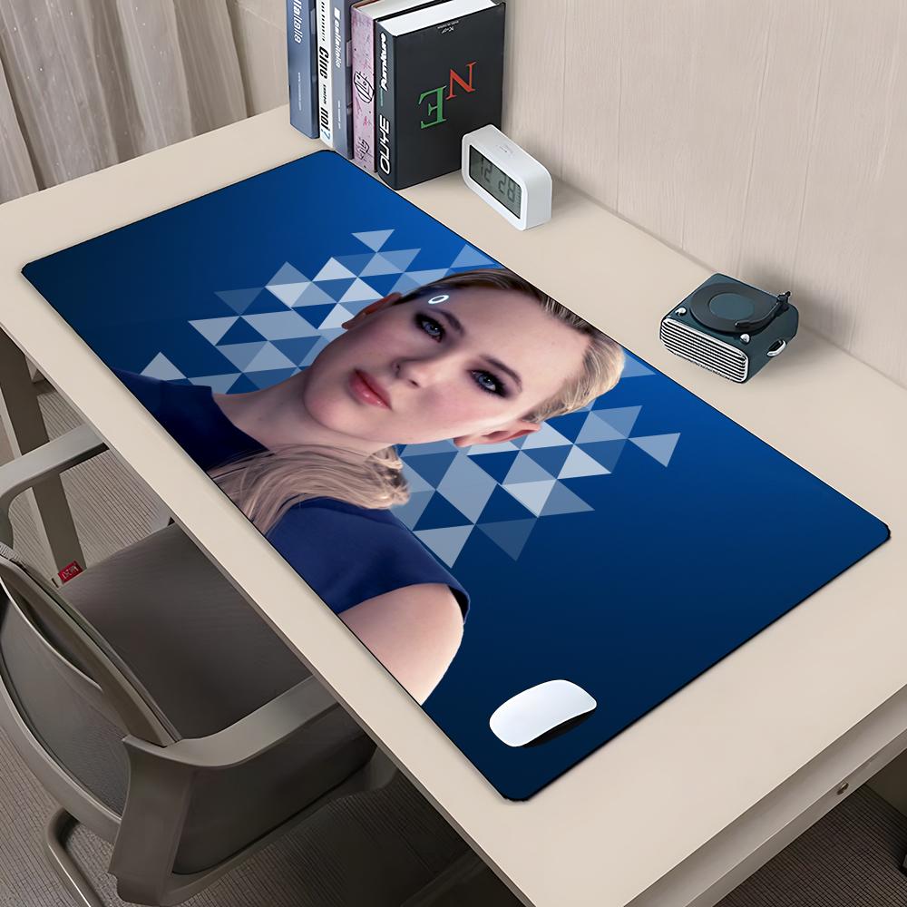 Detroit Become Human Mouse Pad Rubber Antislip Keyboard Pad 40x90cm Mousepad Gaming Accessories XXL Office Computer Mat
