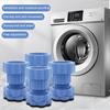 4Pcs Washing Machine Mat Universal Heightening Pads Easy Installation Anti-Vibration Shock Absorbing Washer Dryer Foot Pads