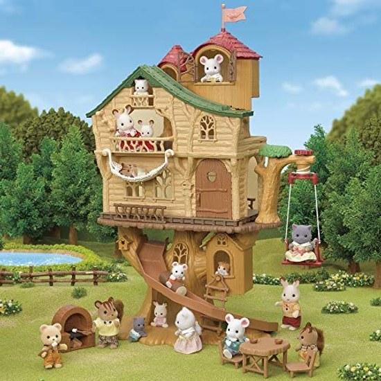 Sylvanian Families Family Trip House Forests Thrilling Tree Co-61 ST Mark Certification 3 years up Toy Dollhouse EPOCH