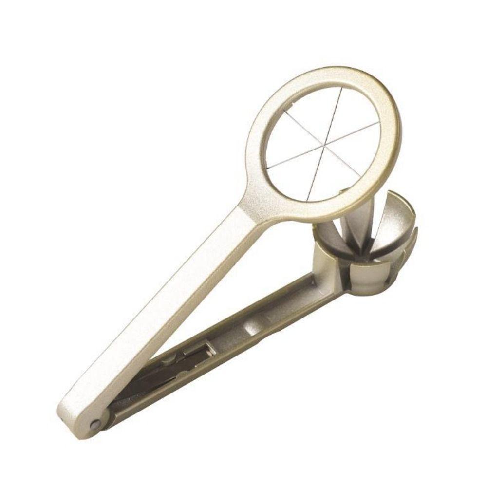 Aluminum Alloy Manual Egg Cutter Portable Multi-functional Preserved Egg Splitter Section Divider with Handle Food Splitter Home